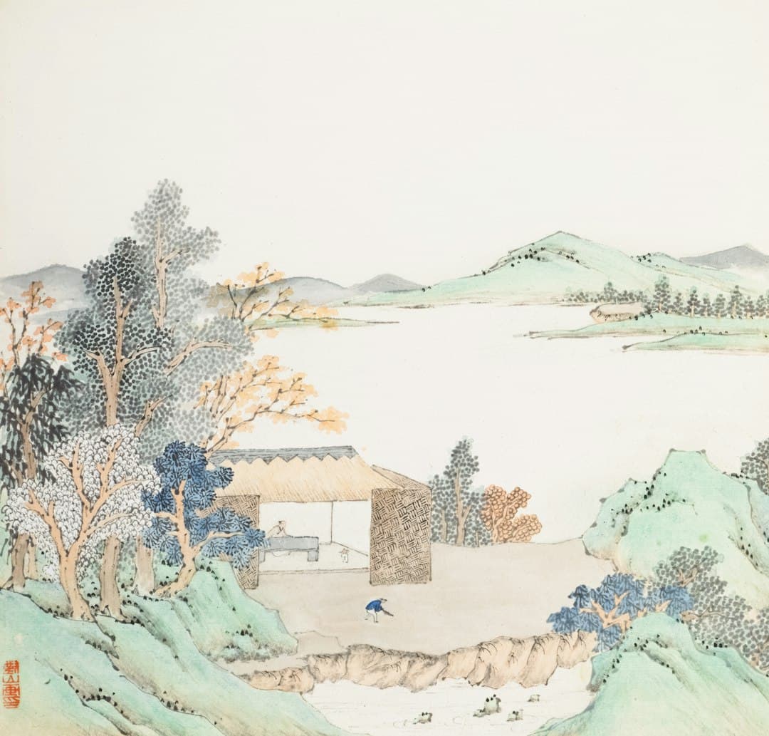 Séance aquarelle — Botaniques hivernales